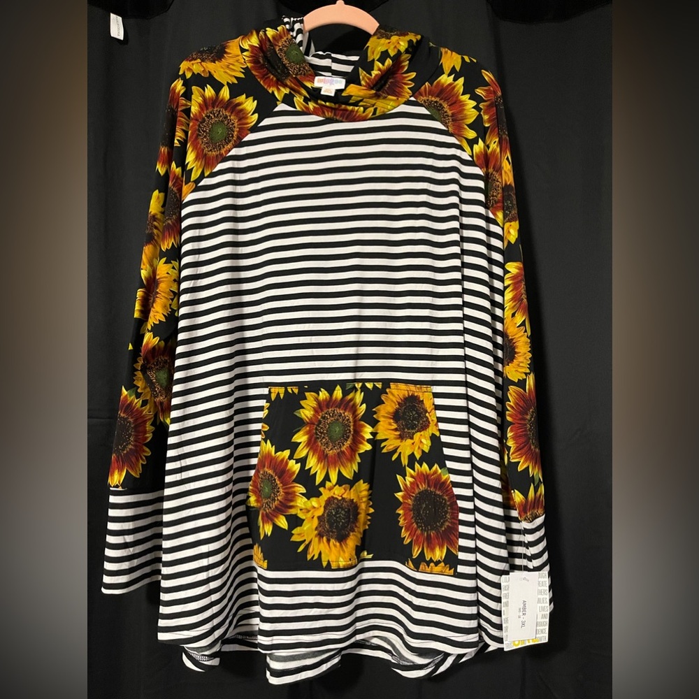 Brand New LuLaRoe Sunflower Amber size 3x hard to find Unicorn Print